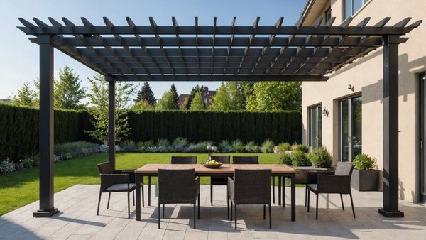 Comprendre le fonctionnement d'une pergola bioclimatique manuelle