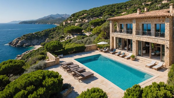 Immobilier en corse : découvrez les villas de luxe à couper le souffle